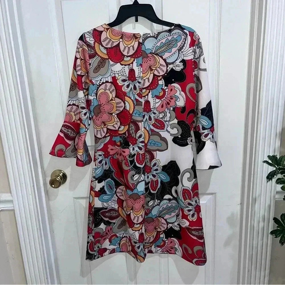 Stylish NEW YORK AND CO MULTICOLORED DRESS - Picture 4 of 4